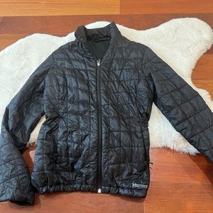 Marmot Black Down Jacket Size M